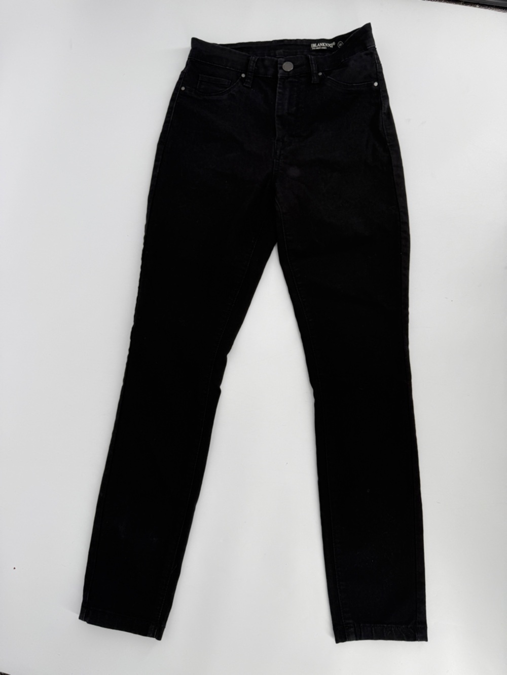 BLANKNYC The Great Jones High Rise Skinny Black Jeans Size 27 Women's